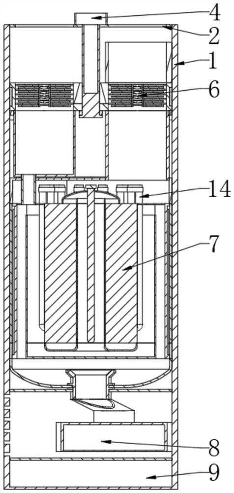 Indoor formaldehyde photocatalyst intelligent removal equipment and air purification system