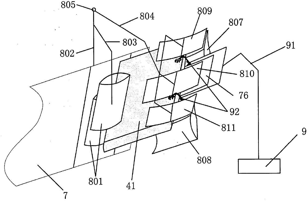 Vibration removal type automatic unpacking and feeding device