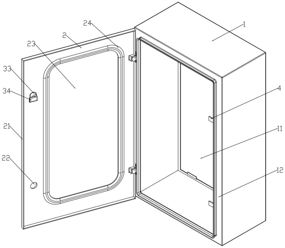 Electric energy meter wiring protection device capable of improving safety performance