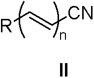 A kind of method of nitrile hydrolysis synthetic amide