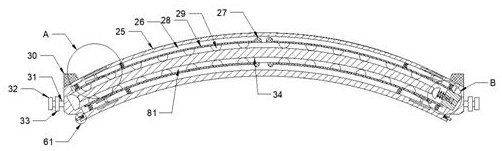 Automobile glass transportation carriage and packaging equipment thereof