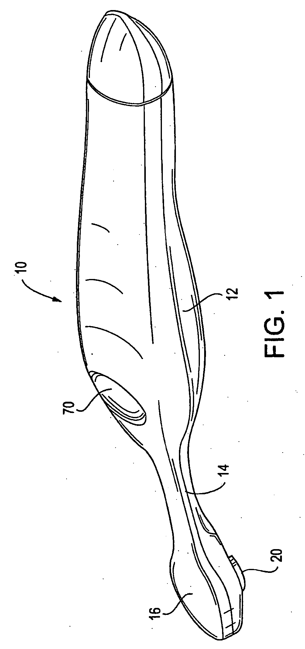 Electric toothbrush comprising an electrically powered element