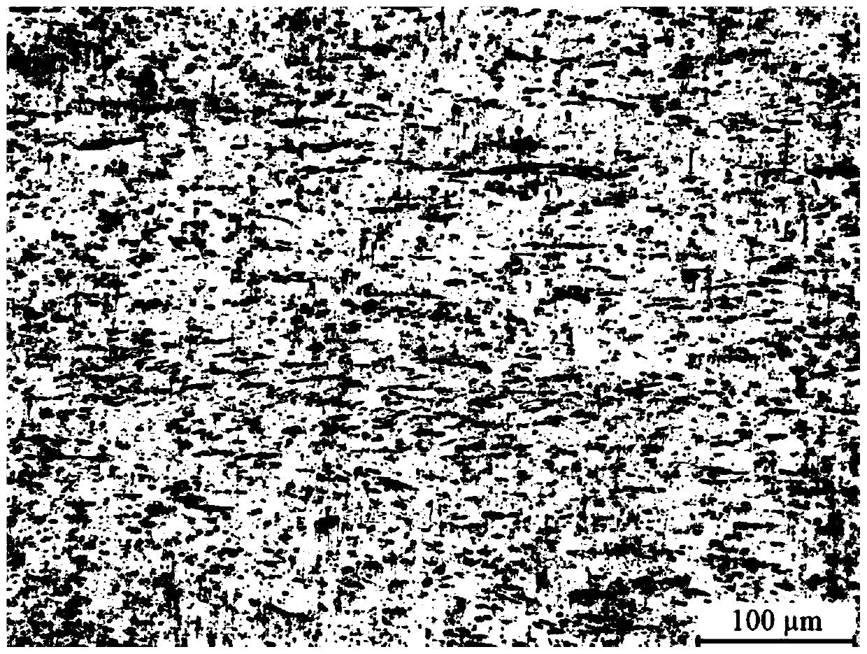 A preparation method of magnesium-tin alloy plate with long-period structural reinforcement