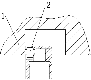 Ultrasonic machining method and device for groove sides