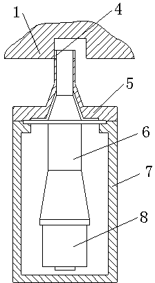 Ultrasonic machining method and device for groove sides