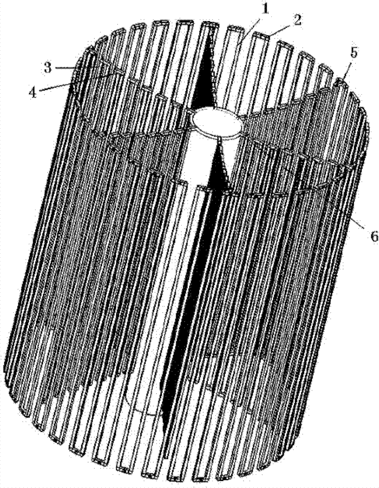 Deployable reflecting surface device under traction drive of rope