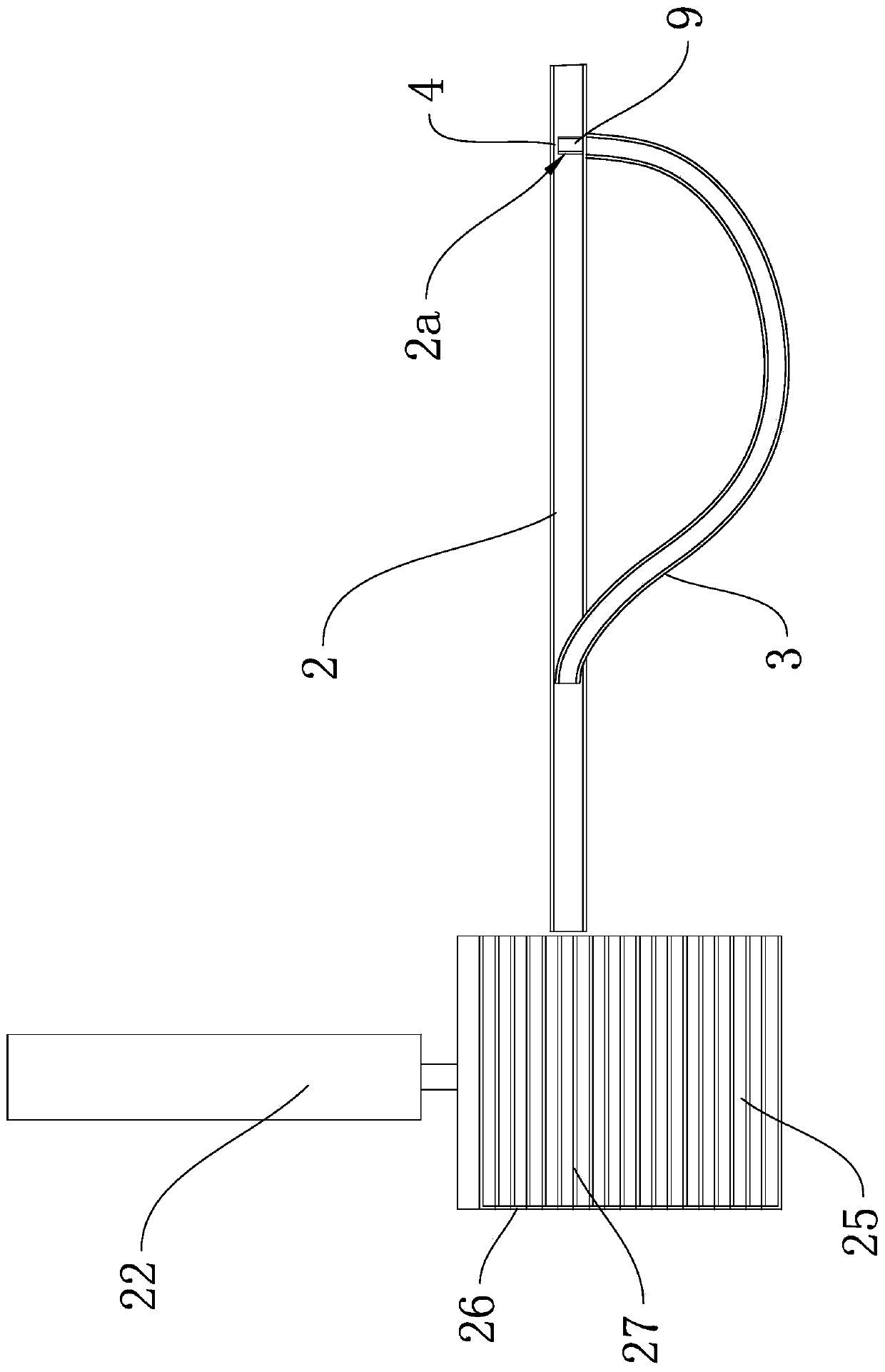 Ferrite sorting and stacking device