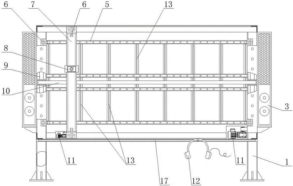 Fully automatic two-dimensional writing fitness teaching system