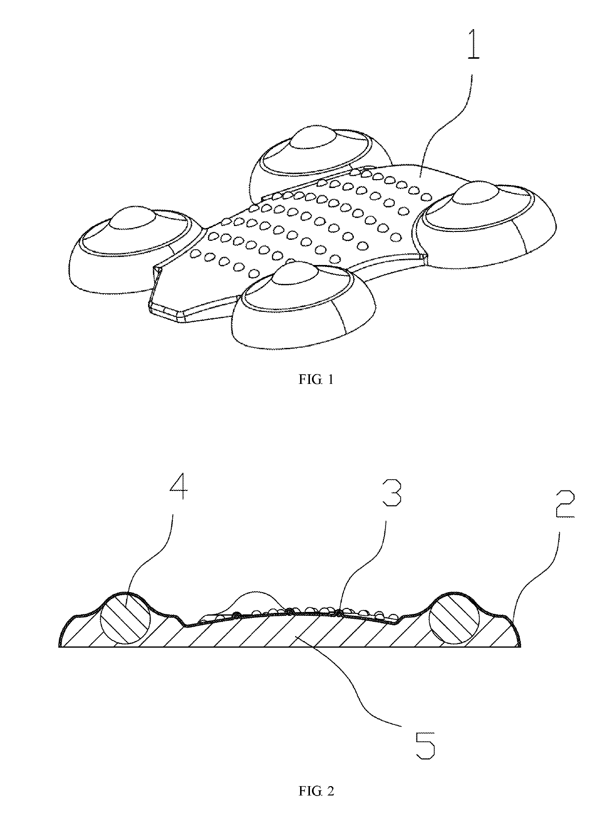 Anti-fatigue foot pad manufacturing method and an Anti-fatigue foot pad