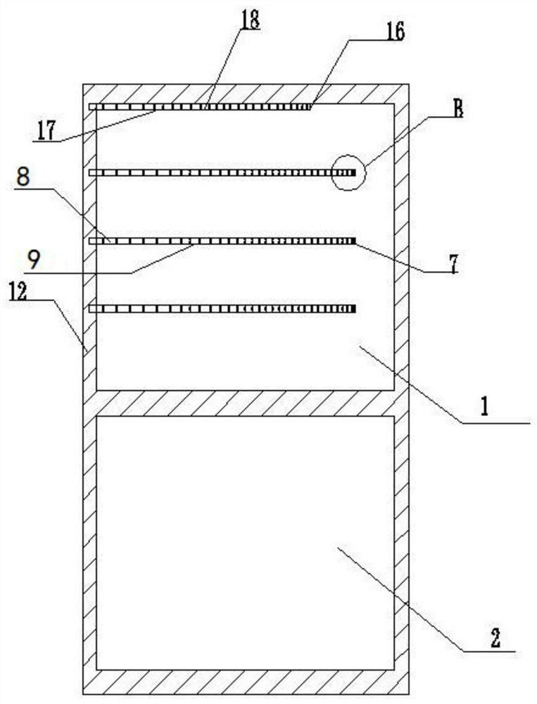 An air duct structure and an air-cooled refrigerator having the same