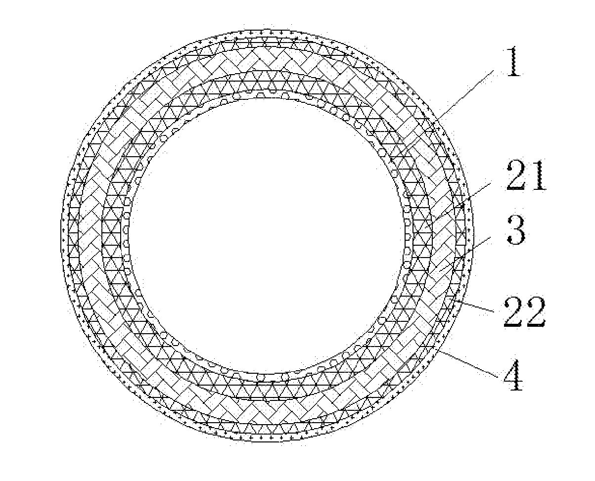 Composite pipe and method for manufacturing the same