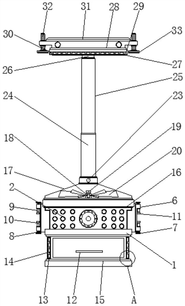 Suspension type optical transceiver communication device