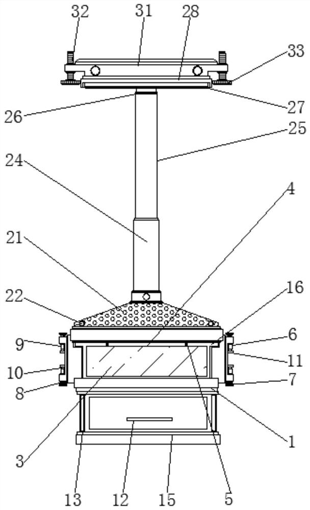 Suspension type optical transceiver communication device