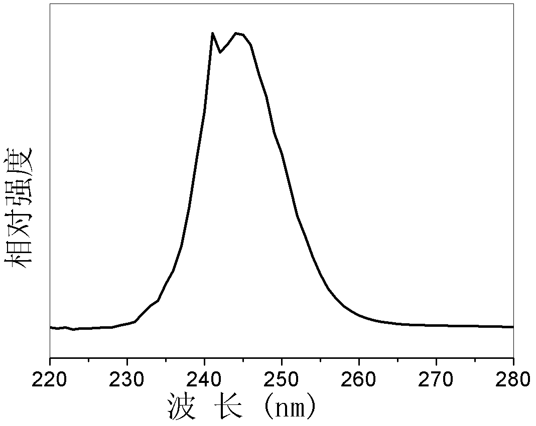 Divalent-bismuth-ion-doped strontium borate fluorescent material and preparation method thereof