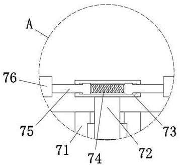 Decoration tool with automatic disconnecting link closing structure for building decoration