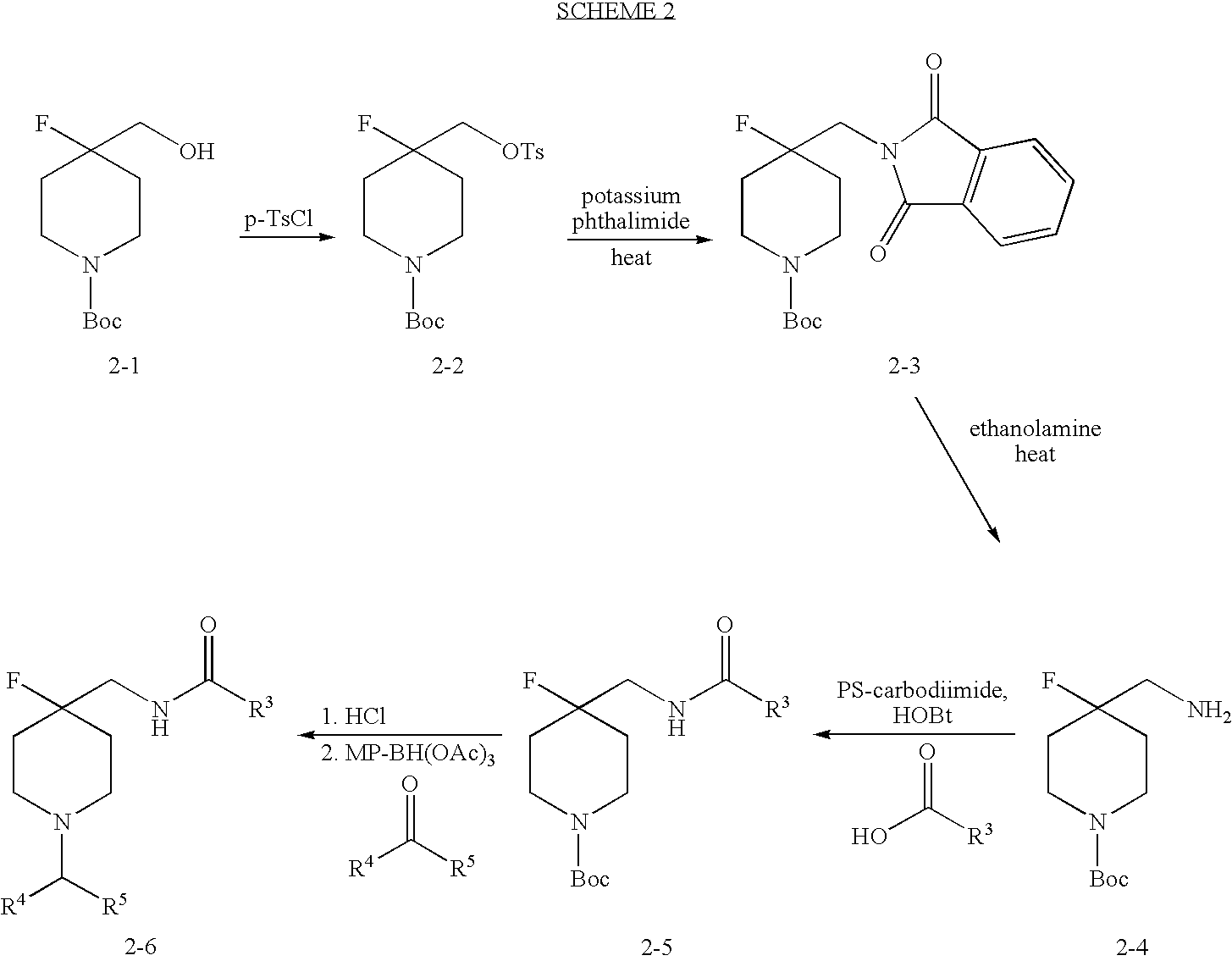 4-Fluoro-Piperidine T-Type Calcium Channel Antagonists