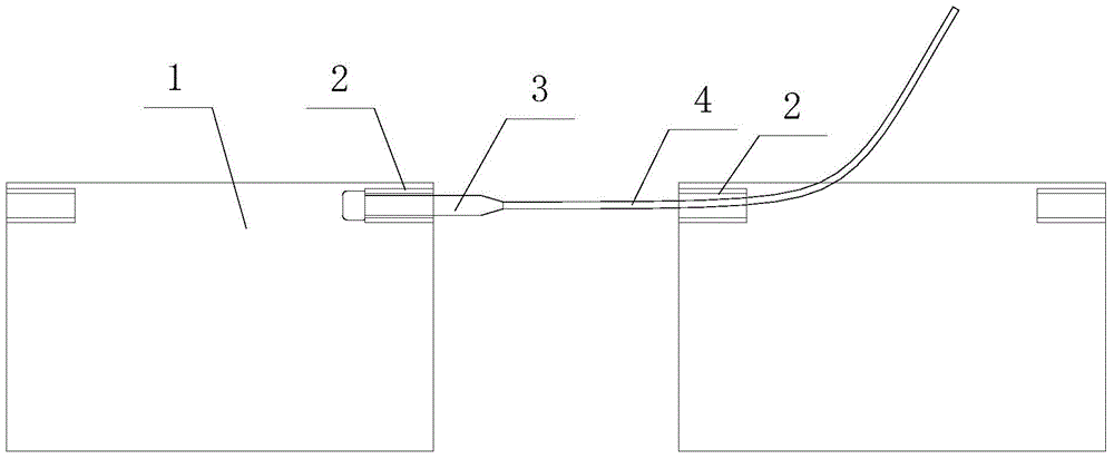 Quick connection and positioning structure for assembly of offshore buoyancy tanks