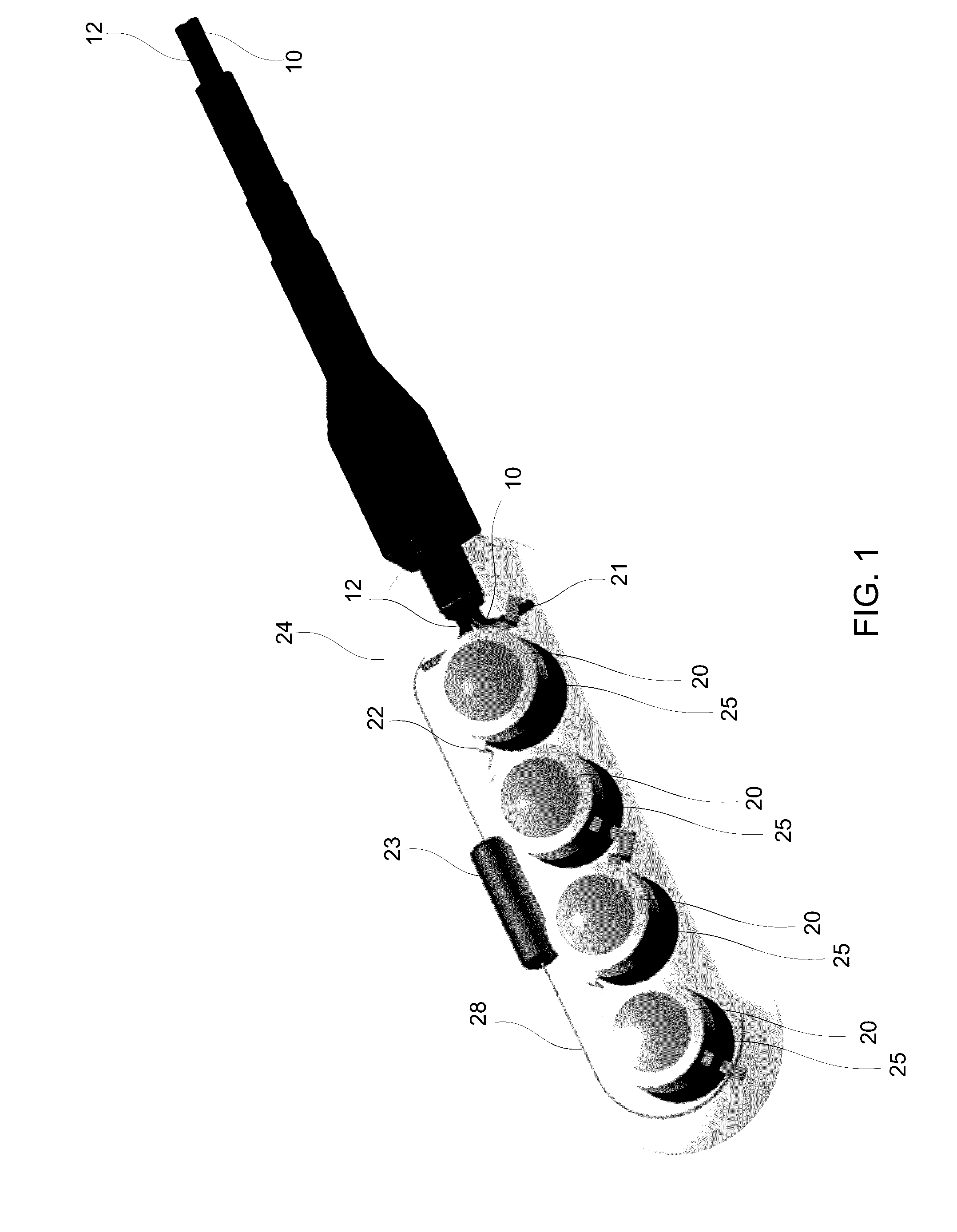 Magnetic light emitting diode (LED) lighting system