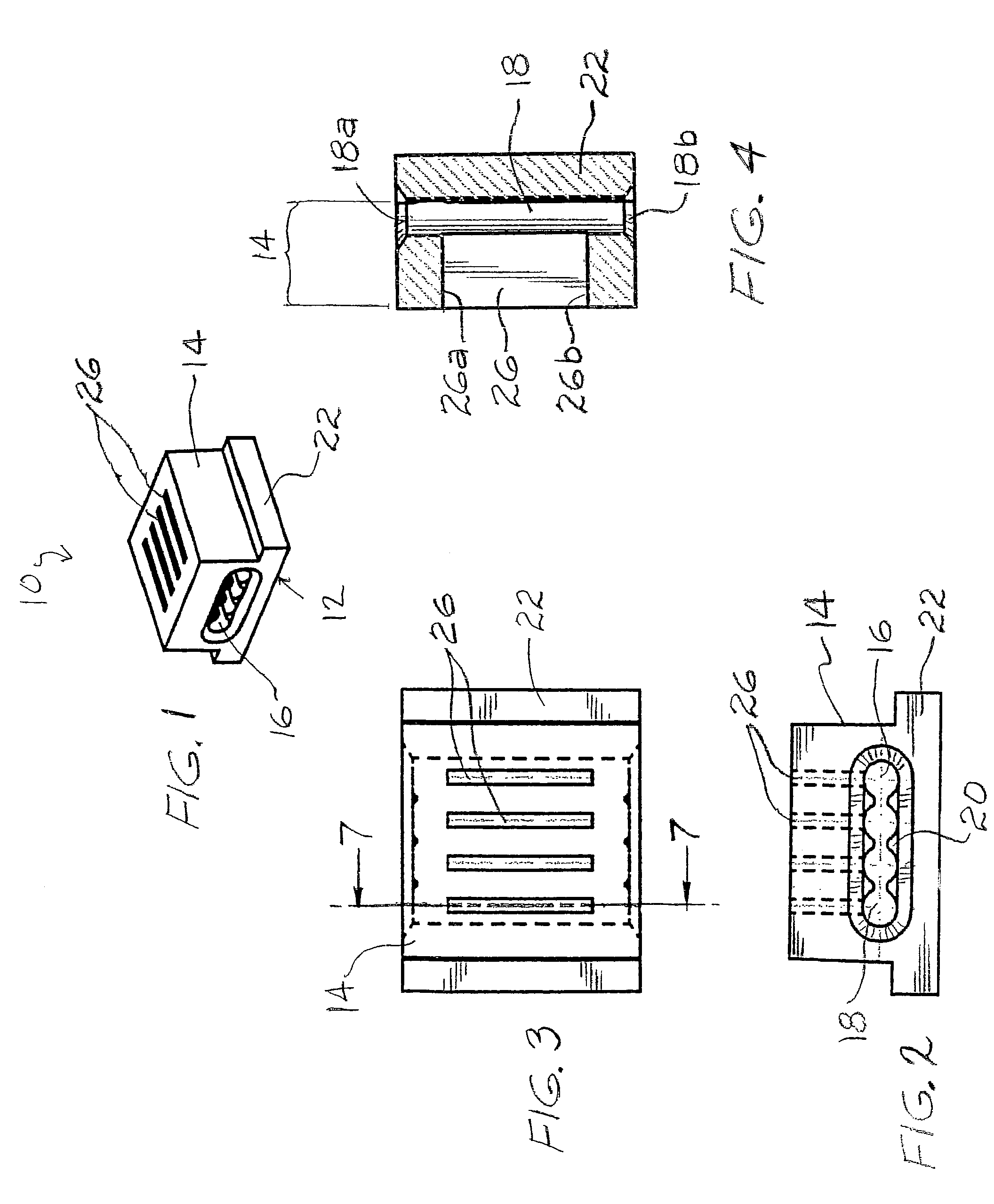 Insulation displacement connector assembly and system adapted for surface mounting on printed circuit board and method of using same