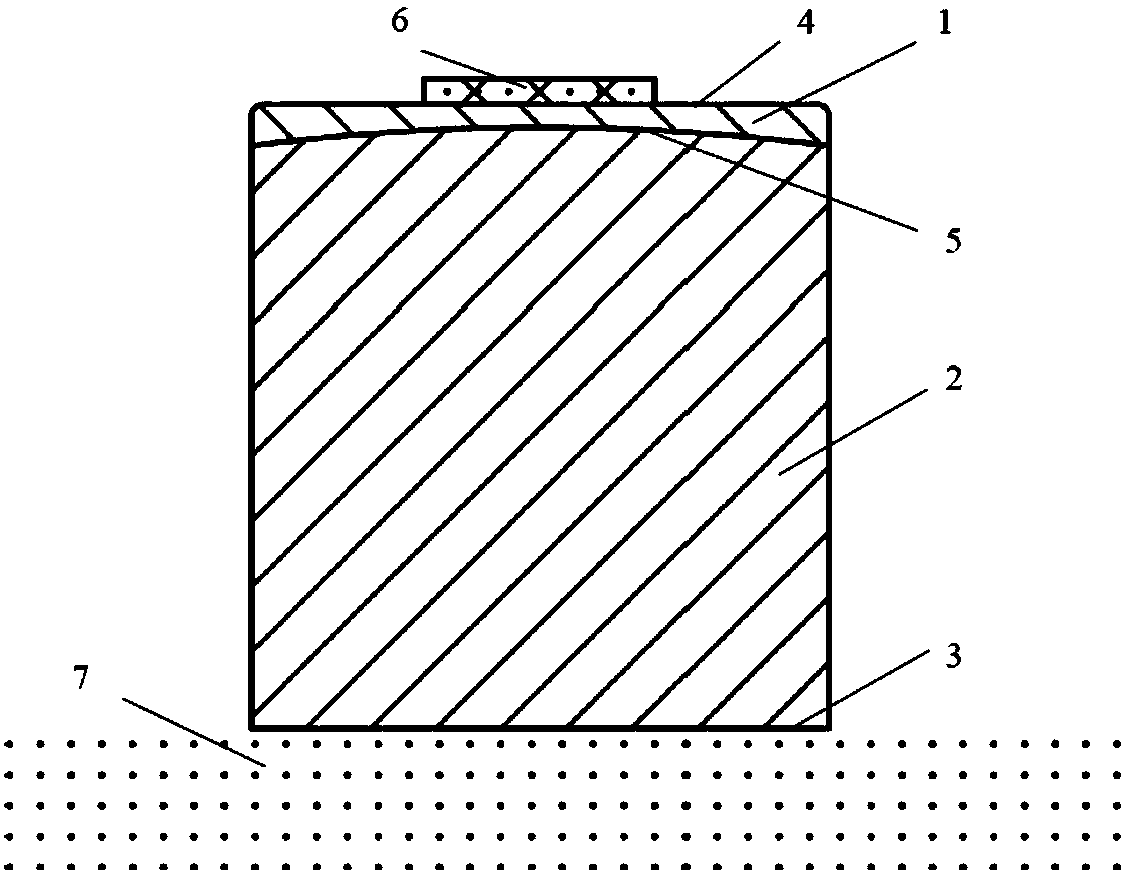 Phased array linear array probe wedge with focusing characteristic