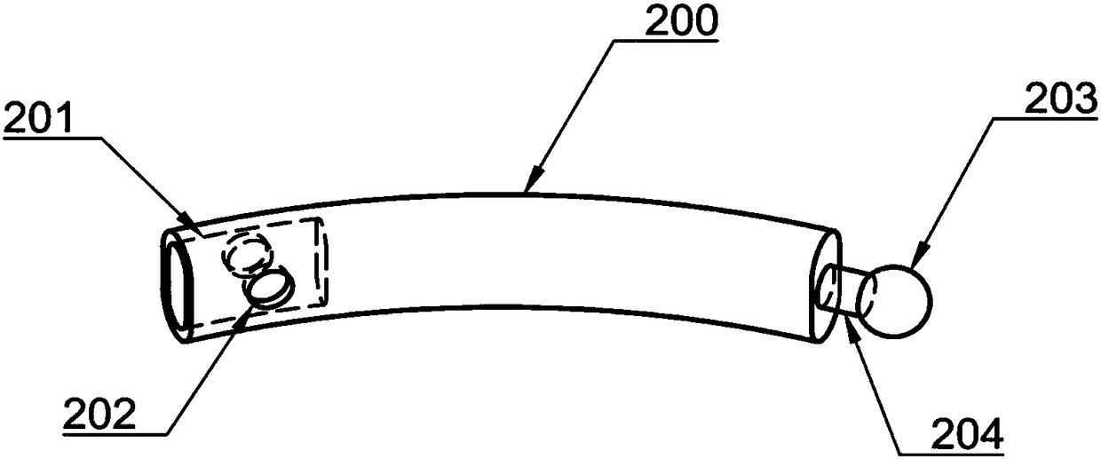 3D printed connecting structure of artificial sternums and artificial ribs with movable joints