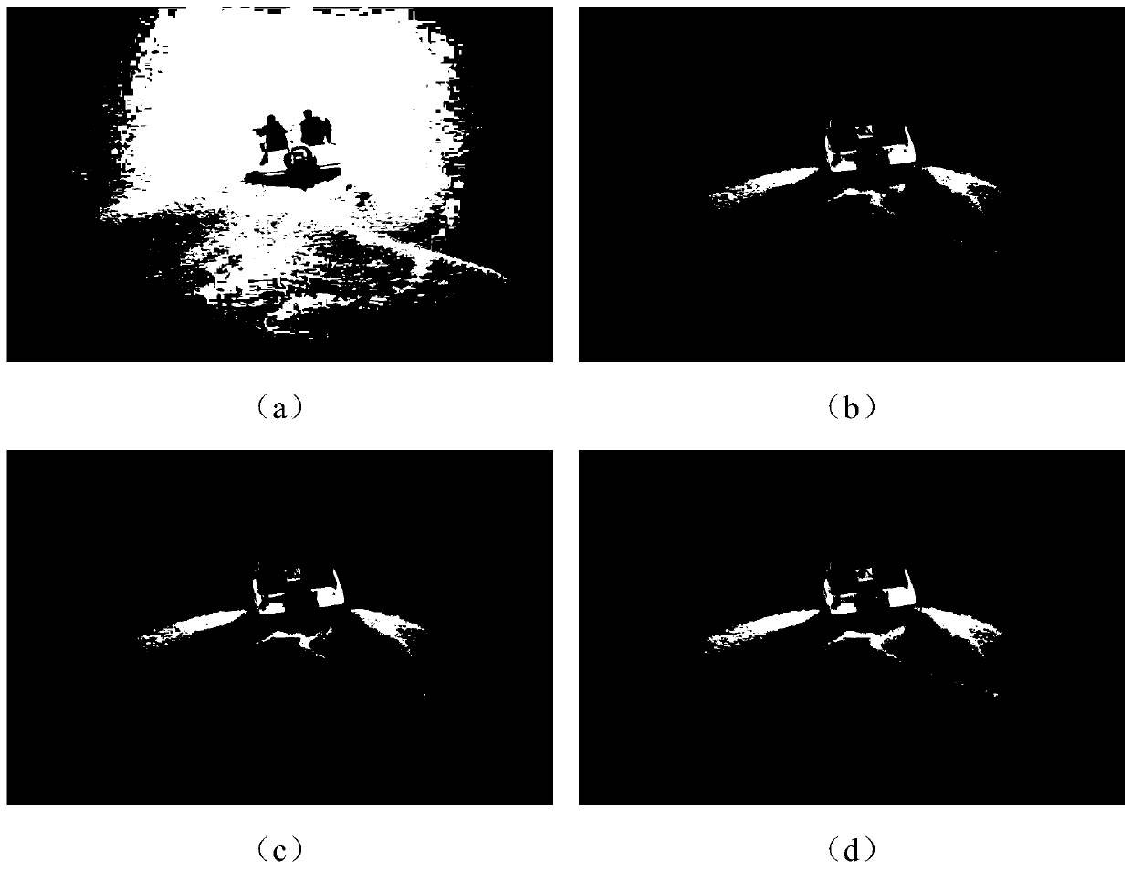 Secondary estimation method for an atmospheric transmissivity image in a defogging process