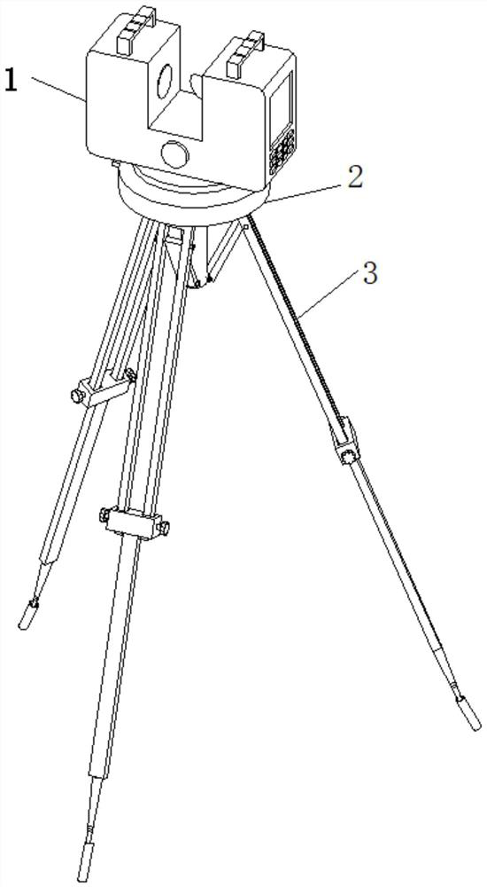 Three-dimensional laser scanner for engineering surveying