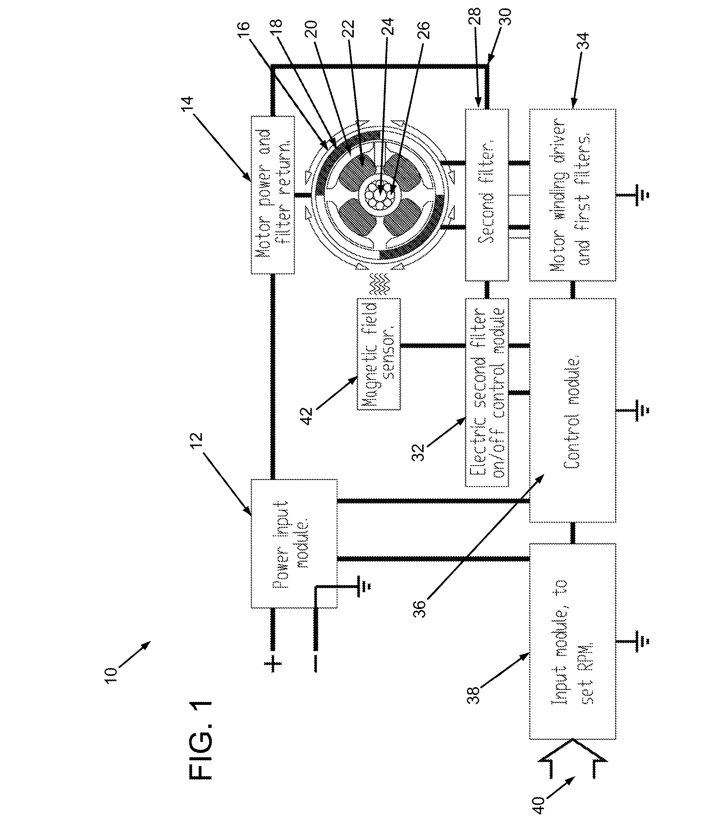 Method for making a motor quieter