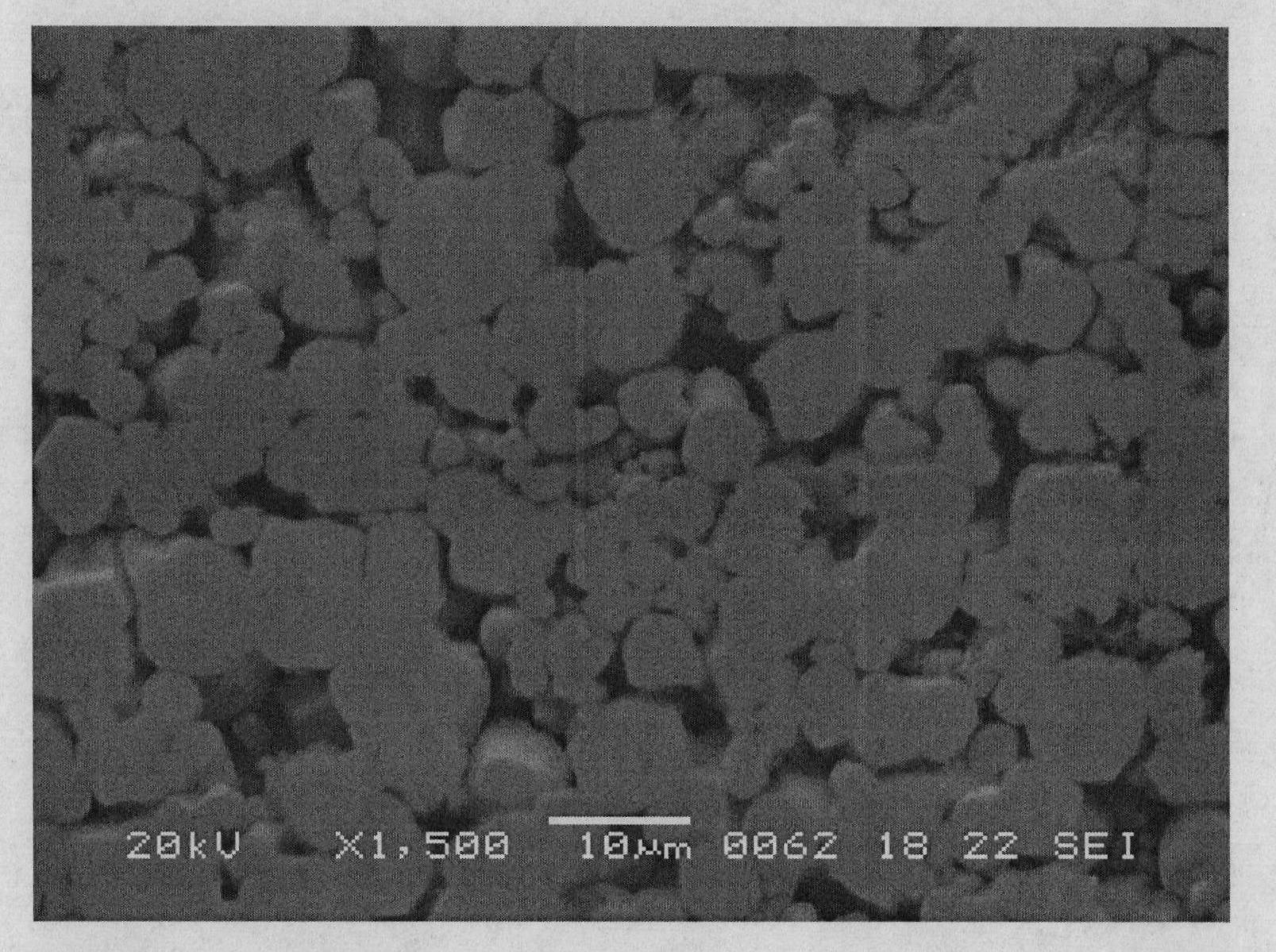 Preparation method of novel tungsten-copper-zinc alloy material