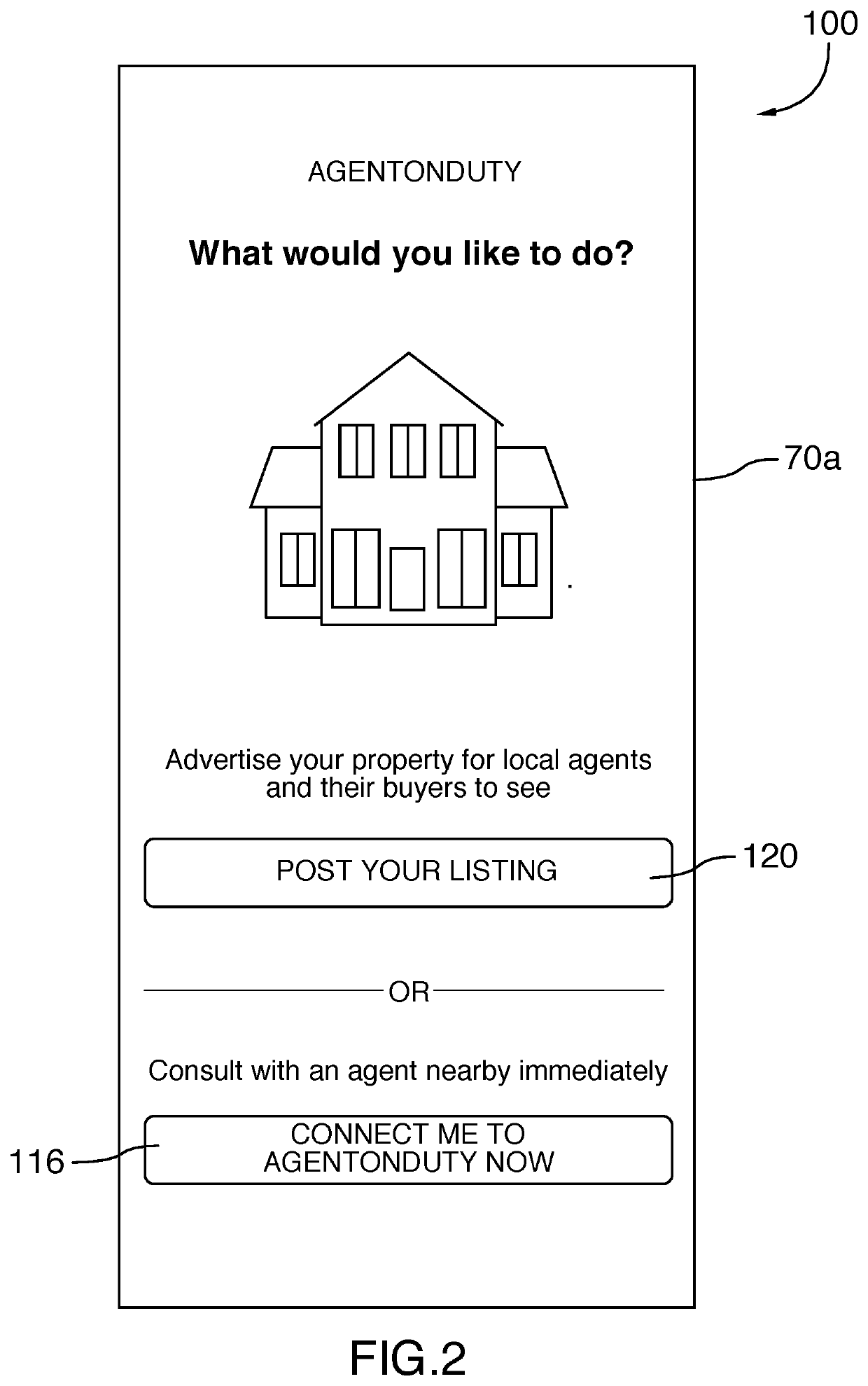 Real estate sales device and byod system, method, and computer readable medium for real estate agents and clients
