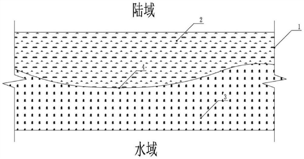 Shallow water area water ecological restoration system and method