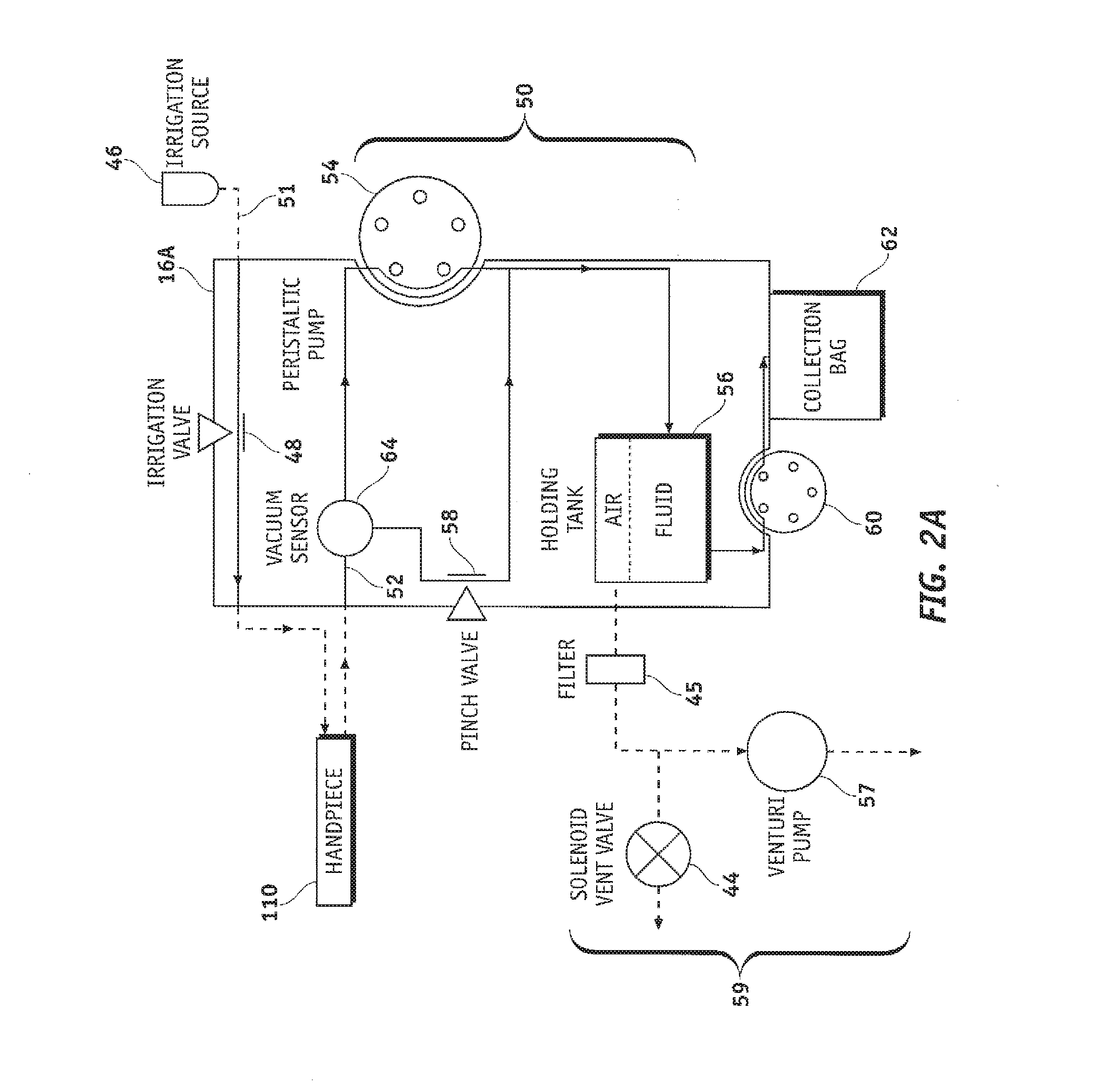 Automatically pulsing different aspiration levels to an ocular probe