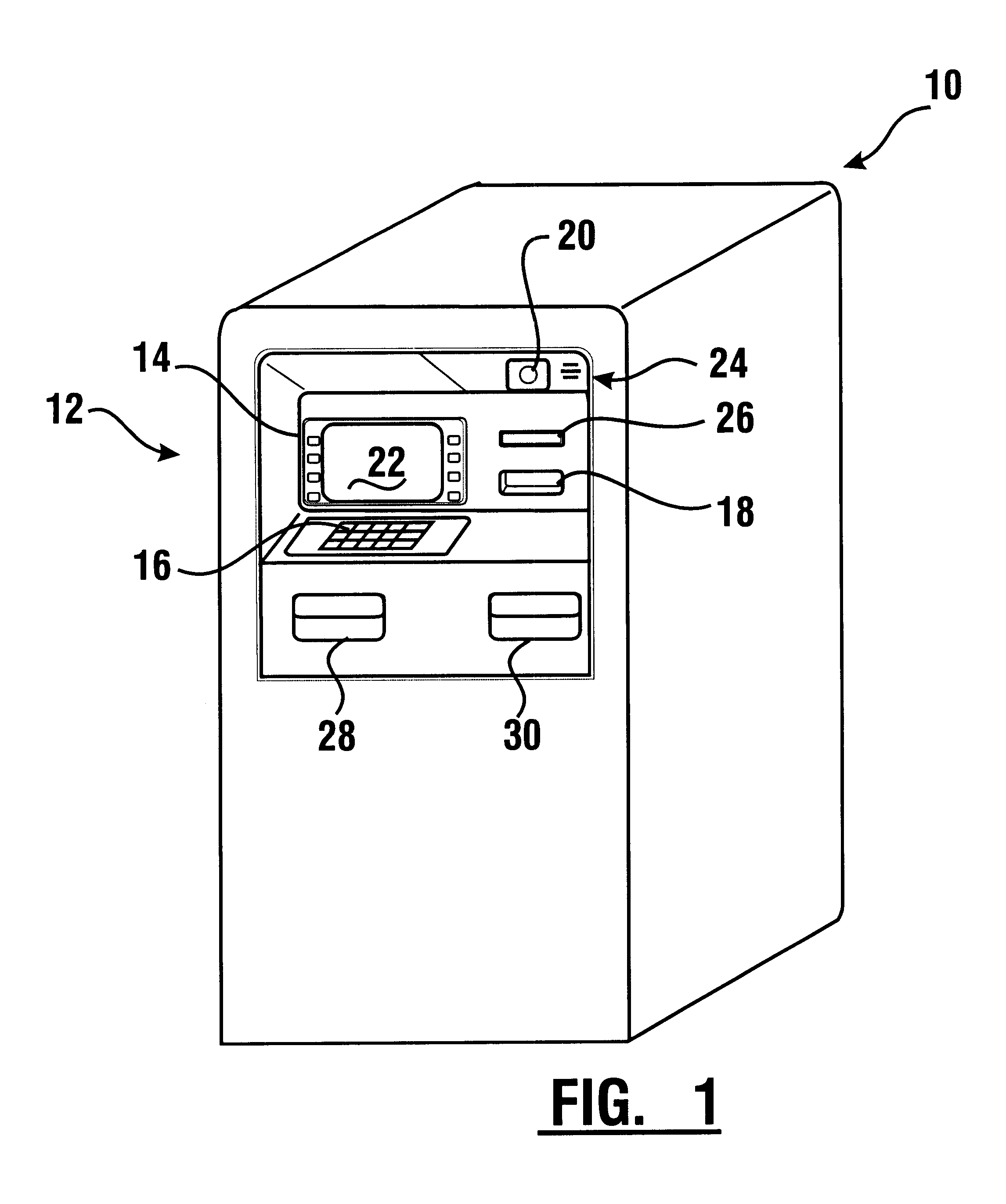 Deposit accepting and storage apparatus and method for automated banking machine