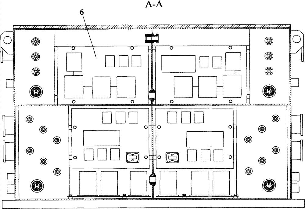 Dual-power dual-fan integrated switch with preferred main power