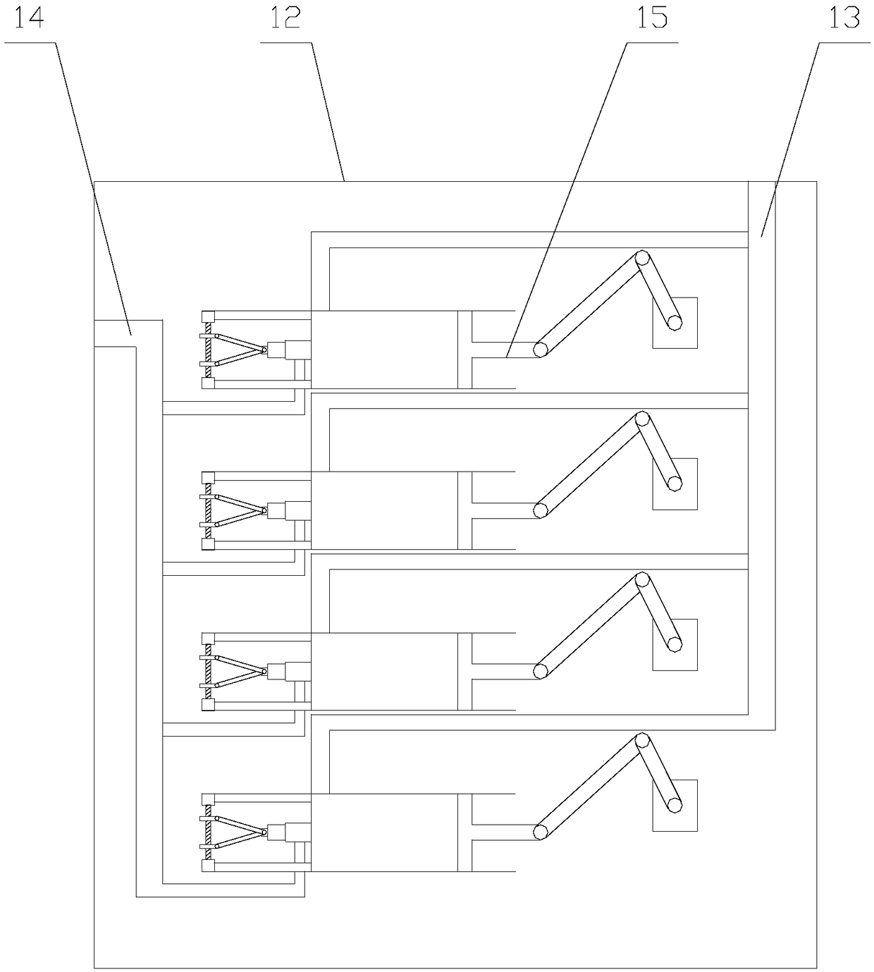 A horizontal shaft impact water turbine with high power generation efficiency