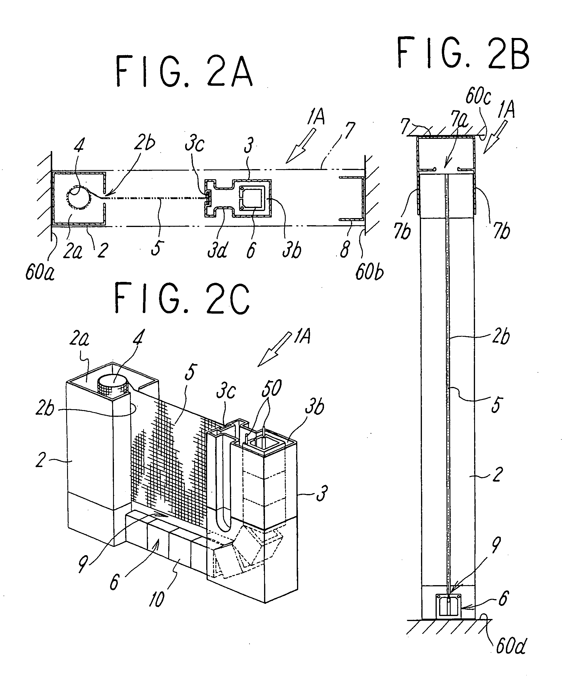 Winding-up screen device