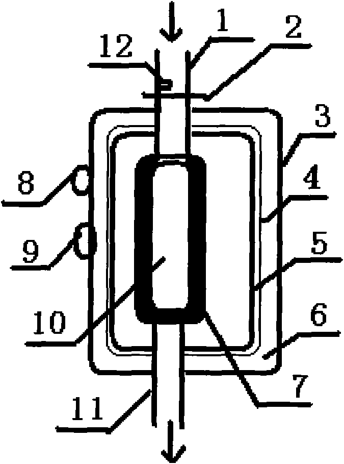 Instantaneous microwave electric water heater