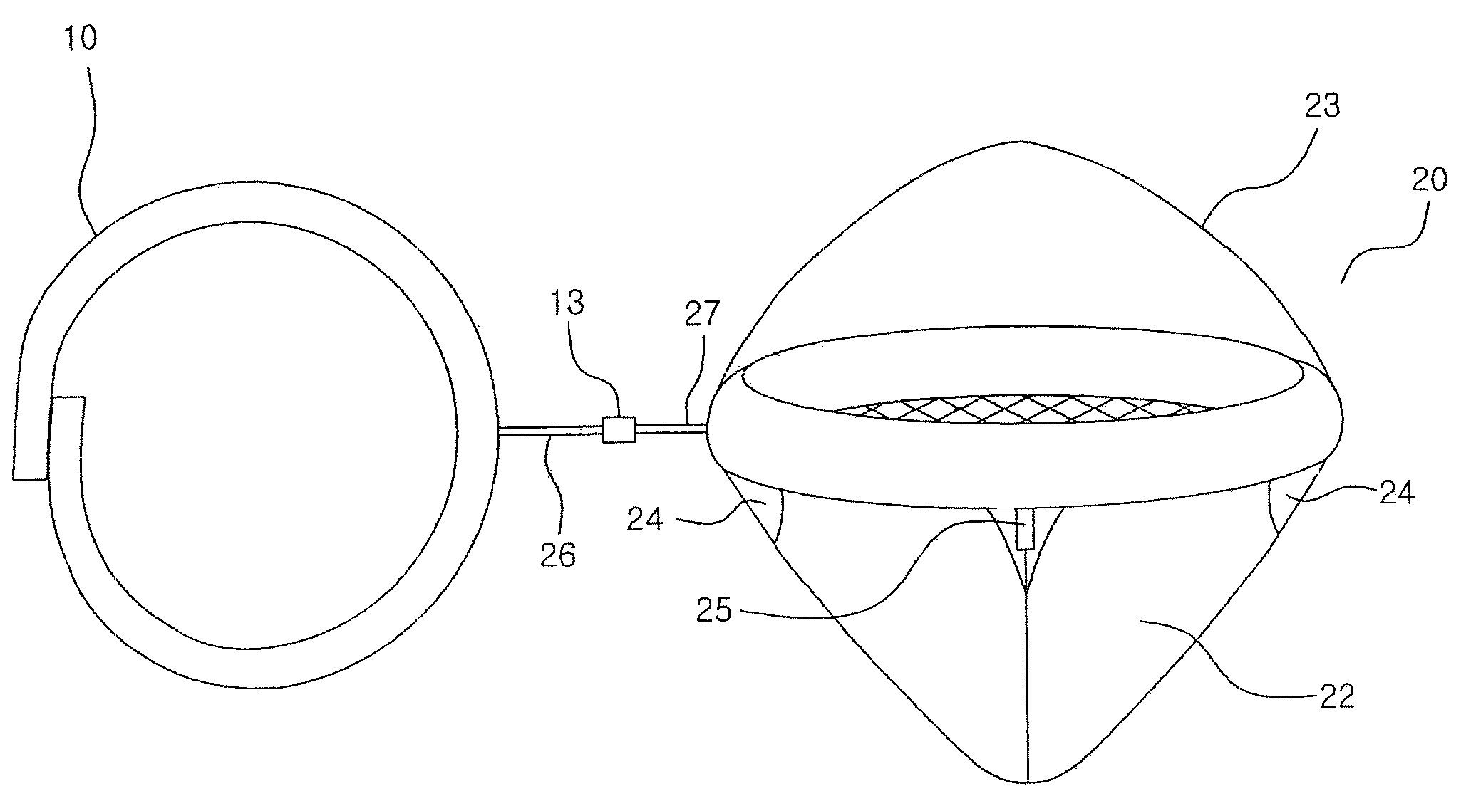 Portable personal self-operating life tube