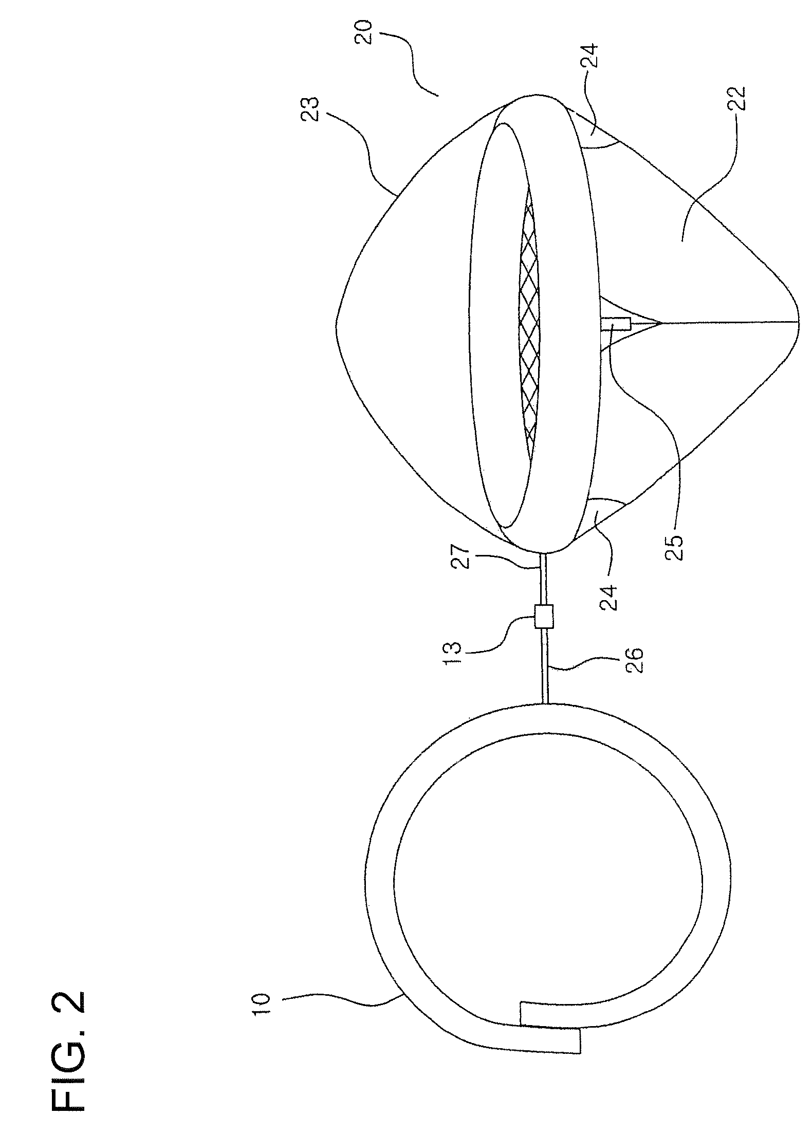 Portable personal self-operating life tube