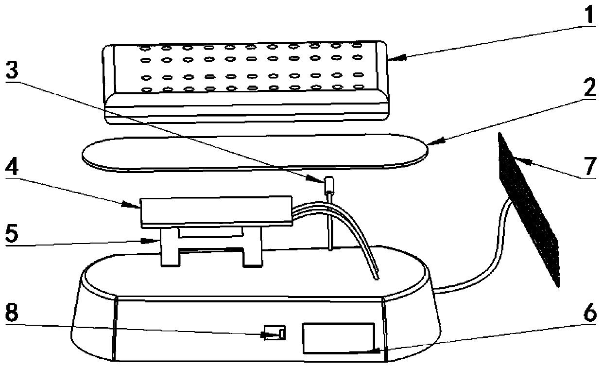 Integrated photovoltaic power generation and refrigerating cushion