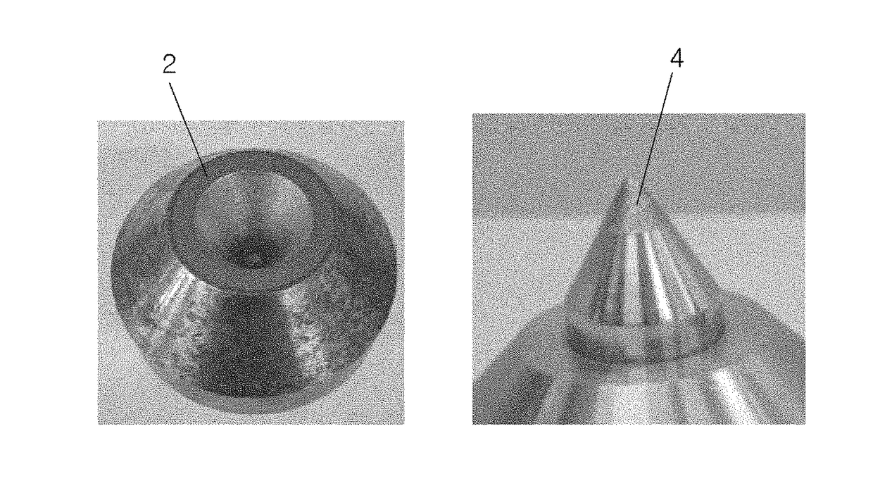Localized torsional severe plastic deformation method for conical tube metals