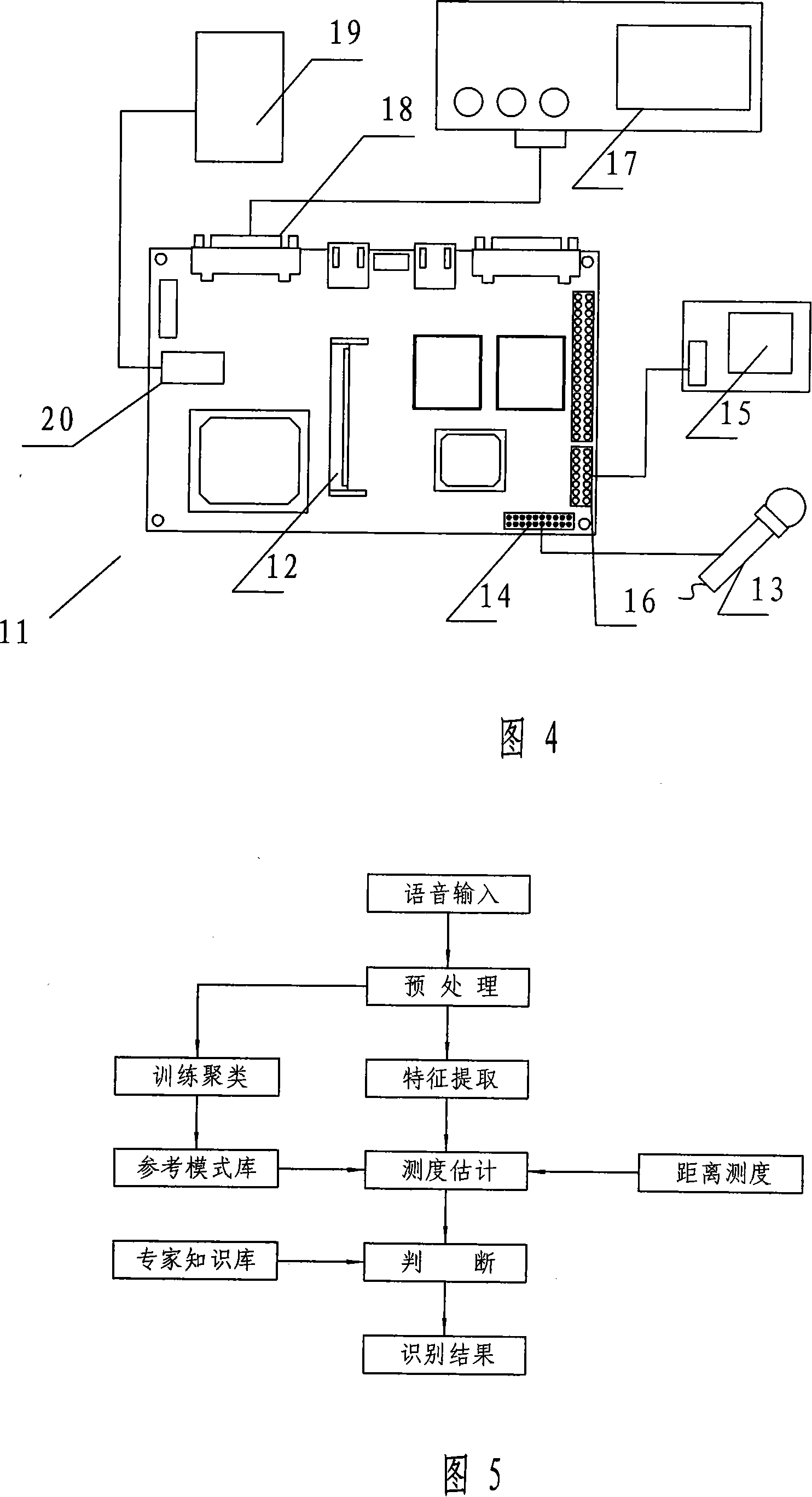 Self modulation radio broadcast terminal system and its monitoring processor