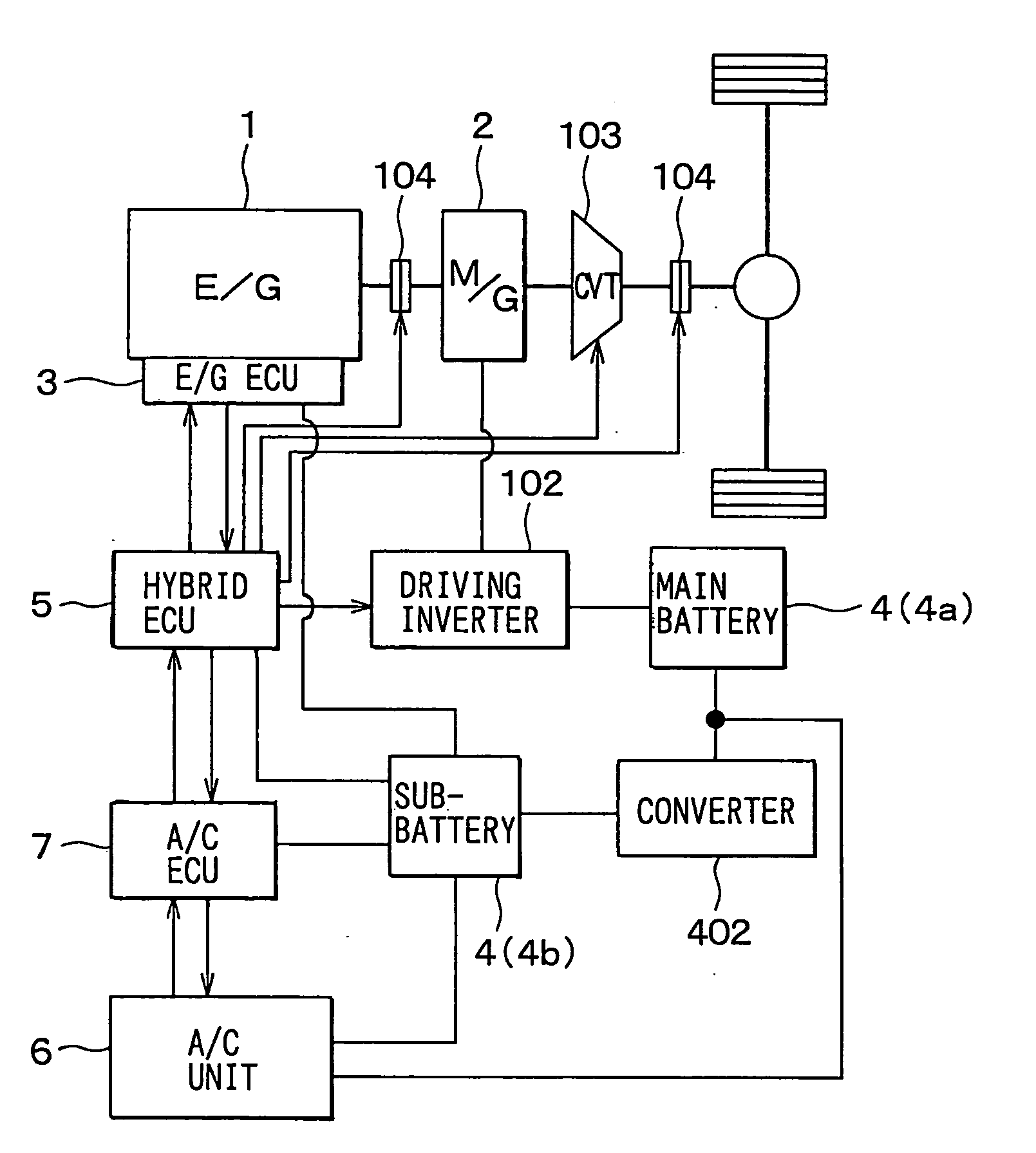 Compressor control system for vehicle air conditioner