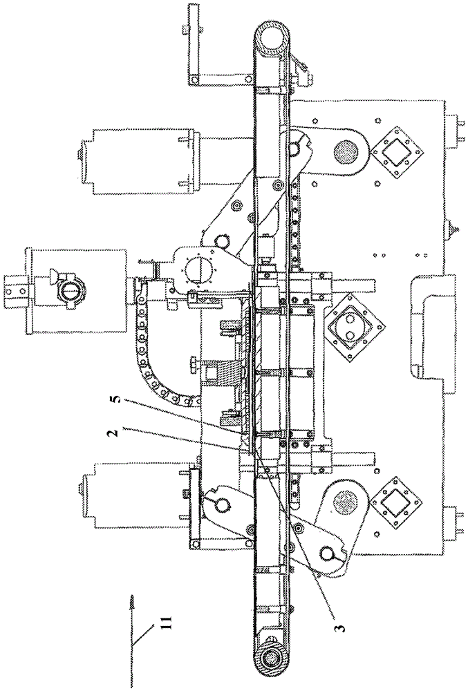 Device and method for producing wafer blocks