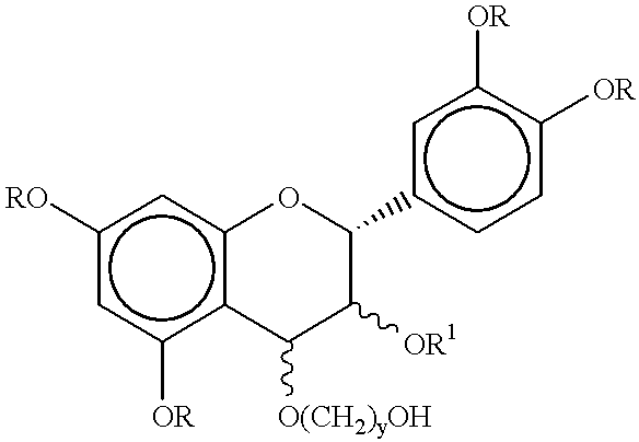 Process for preparing procyanidin(4-6 or 4-8) oligomers and their derivatives