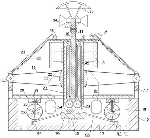 Self-generating communication broadcasting station convenient to install