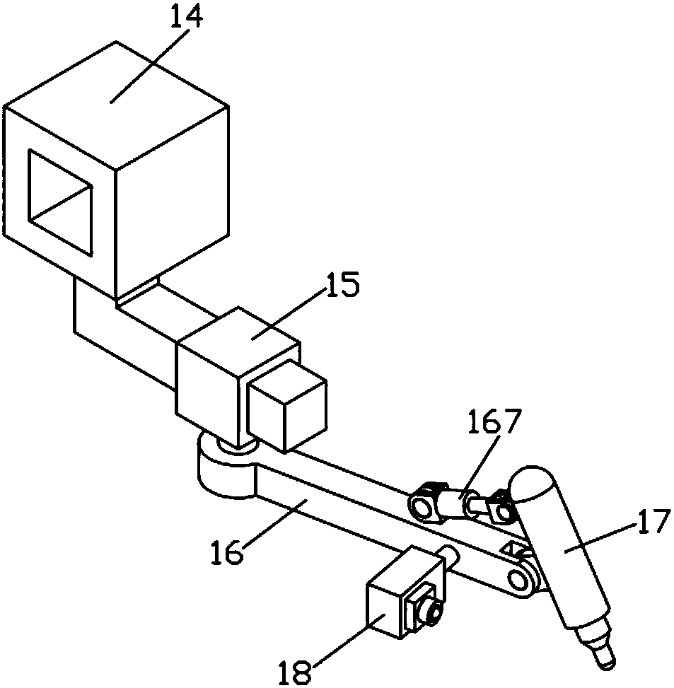 A complete set of welding robot and welding fixture