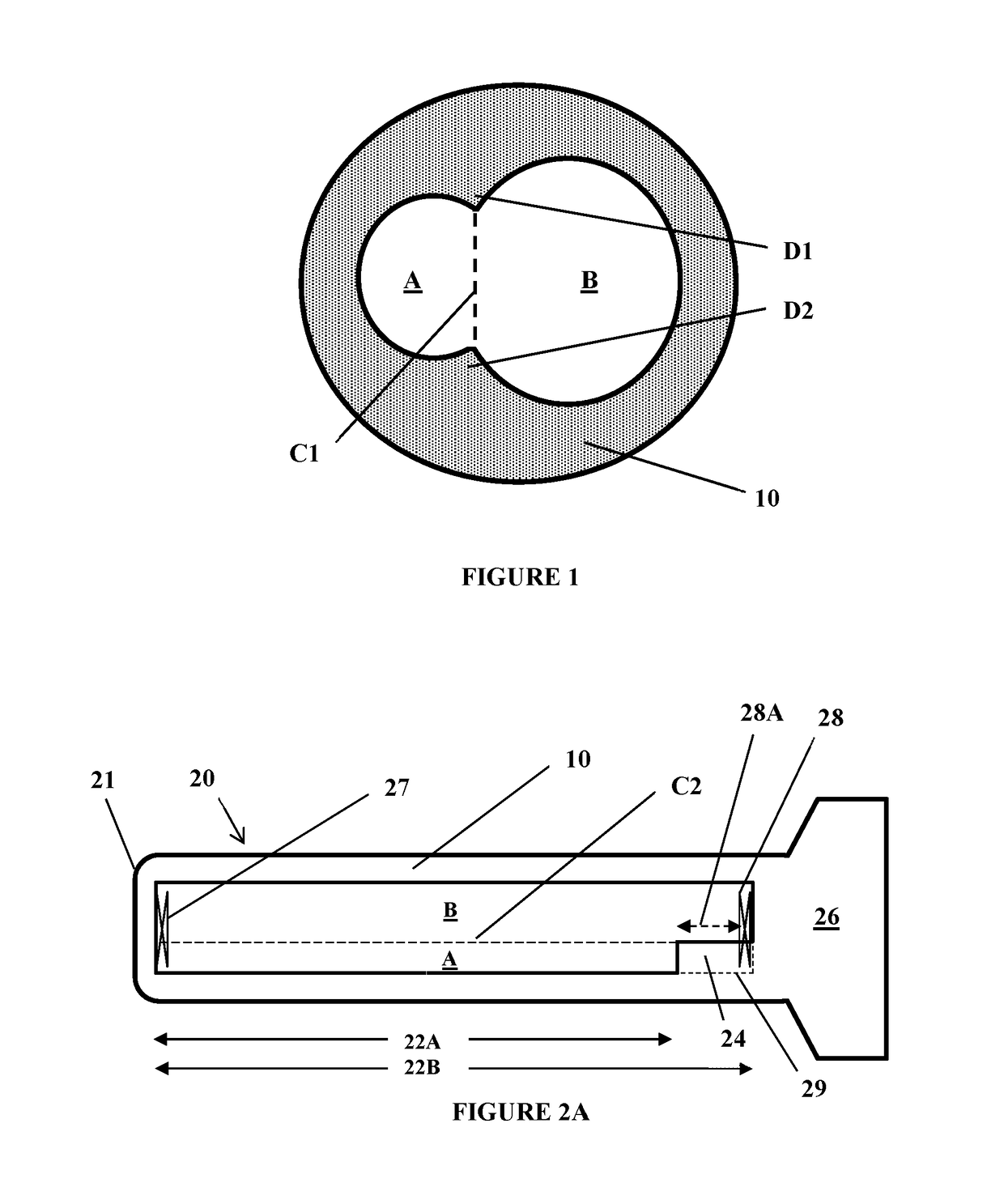 Slotted battery cavity for multiple cell sizes