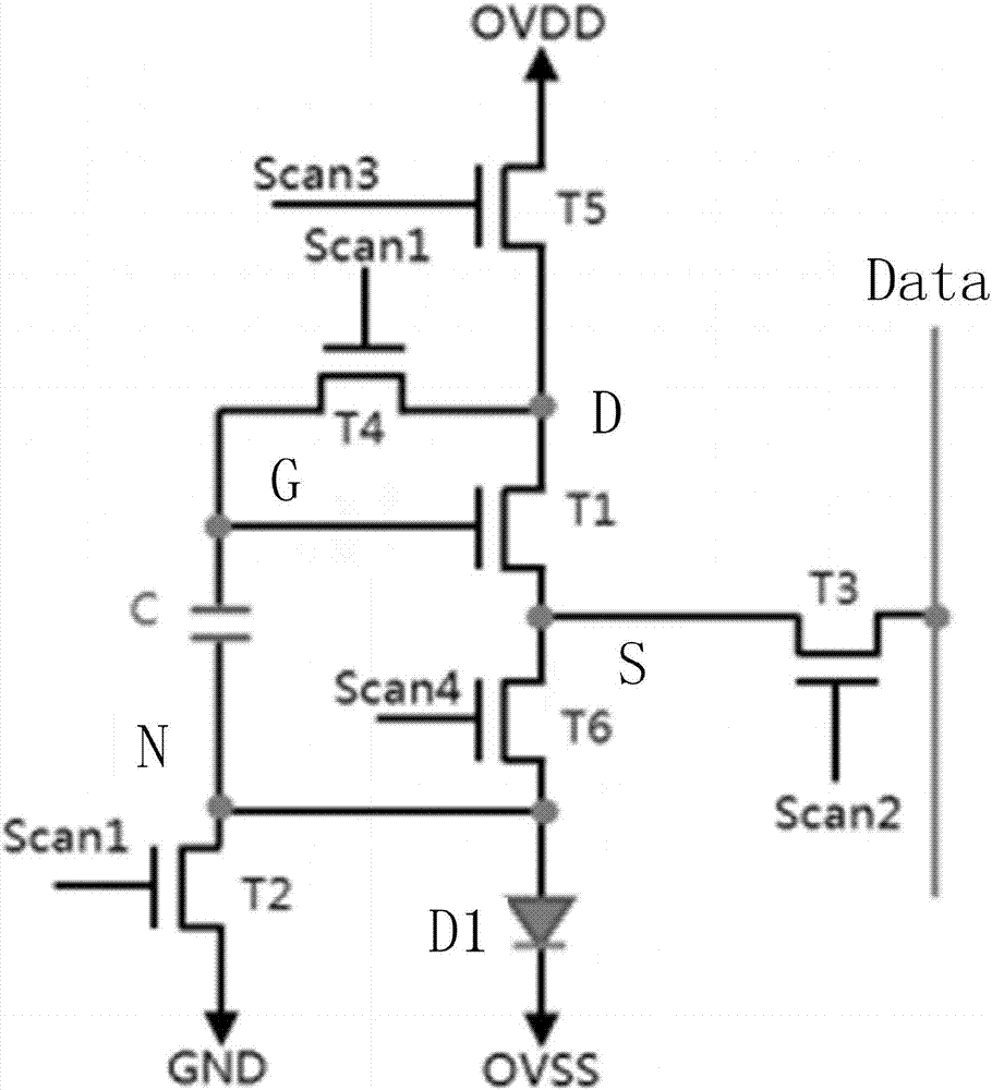 Pixel driving circuit and driving method