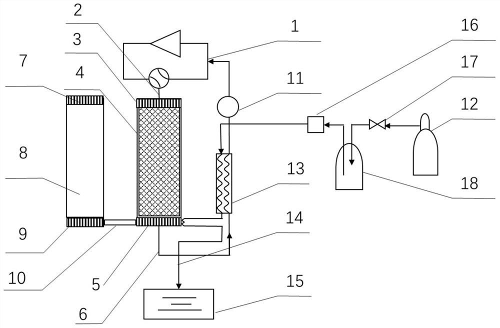 Efficient liquefaction system of regenerative refrigerator adopting direct currents